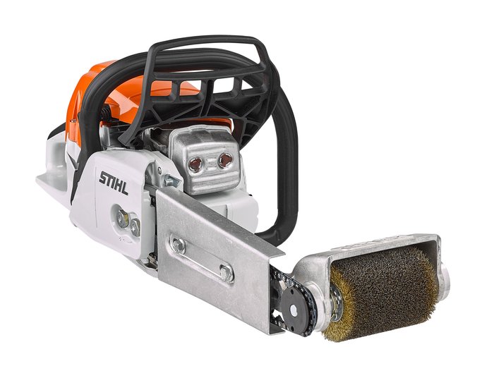 Eder Chain Driven Round Cylindrical Brush Head Attachment