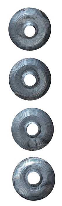Eder Round Blade Set for the Mini Trough Cutter, Set of 4