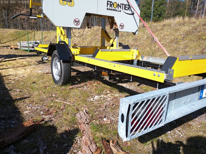 Chassis for the Frontier Sawmill