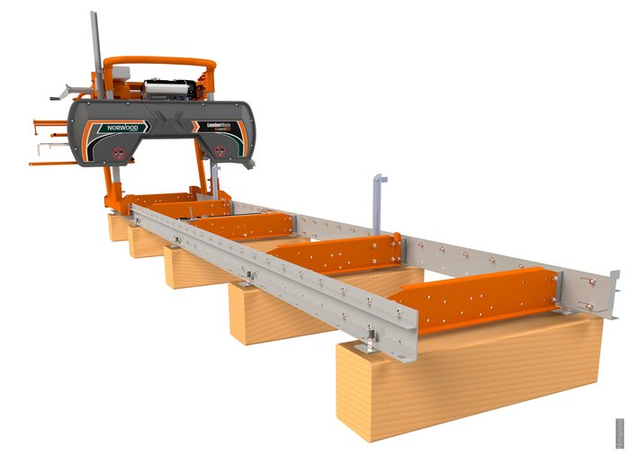 Norwood LM 30 Sawmill frame 6 m