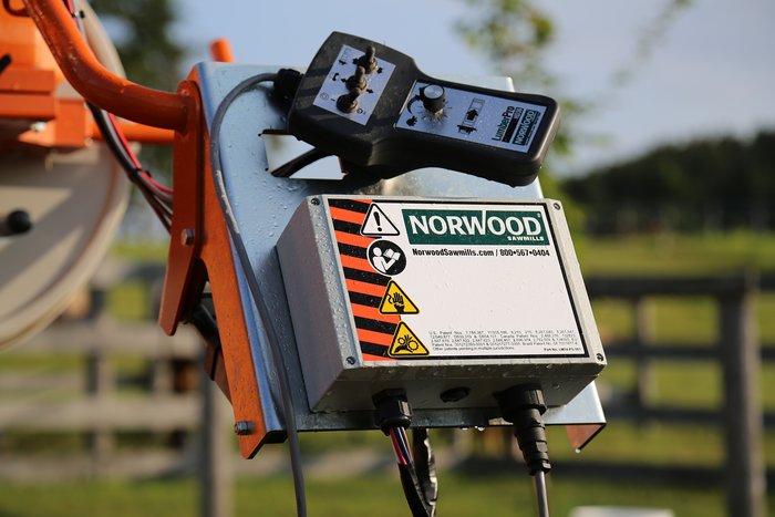 Norwood mechanical feed and height adjustment