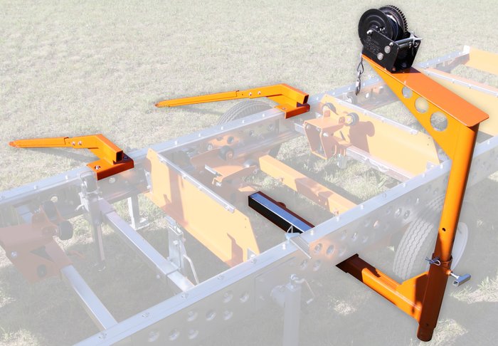 Norwood Loading Ramp and Winch System for the HD 36 Saw Mill