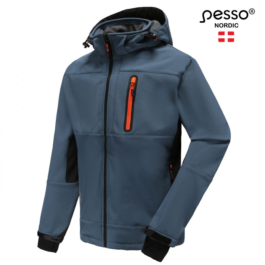 Jaka SoftShell Ripstop Pesso Orion, Zila