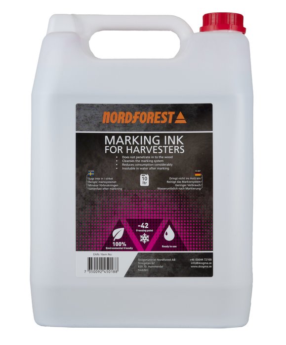 Motoväri Marking Ink for Harvesters