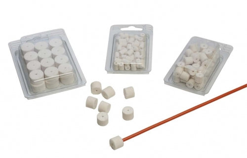 Tīrīšanas filca spilventiņi Cal.7 mm 50 gab