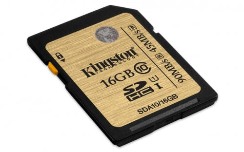 Atmiņas karte Kingston 16 GB SDHC C10 UHS-I SDS