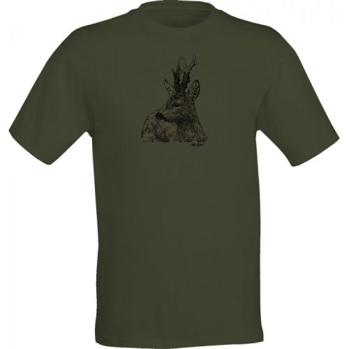T-krekls ar stirnas druku WILD ZONE M-025-1739