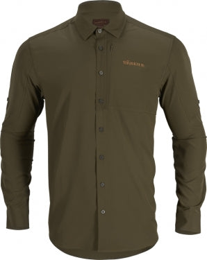 Krekls Harkila Trail L/S, Vītolu zaļš