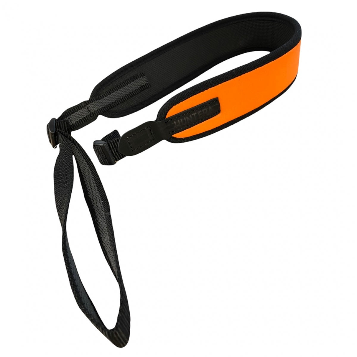 Ieroča siksna Huntera Orange ar zamšādas ādas detaļām 79-110cm