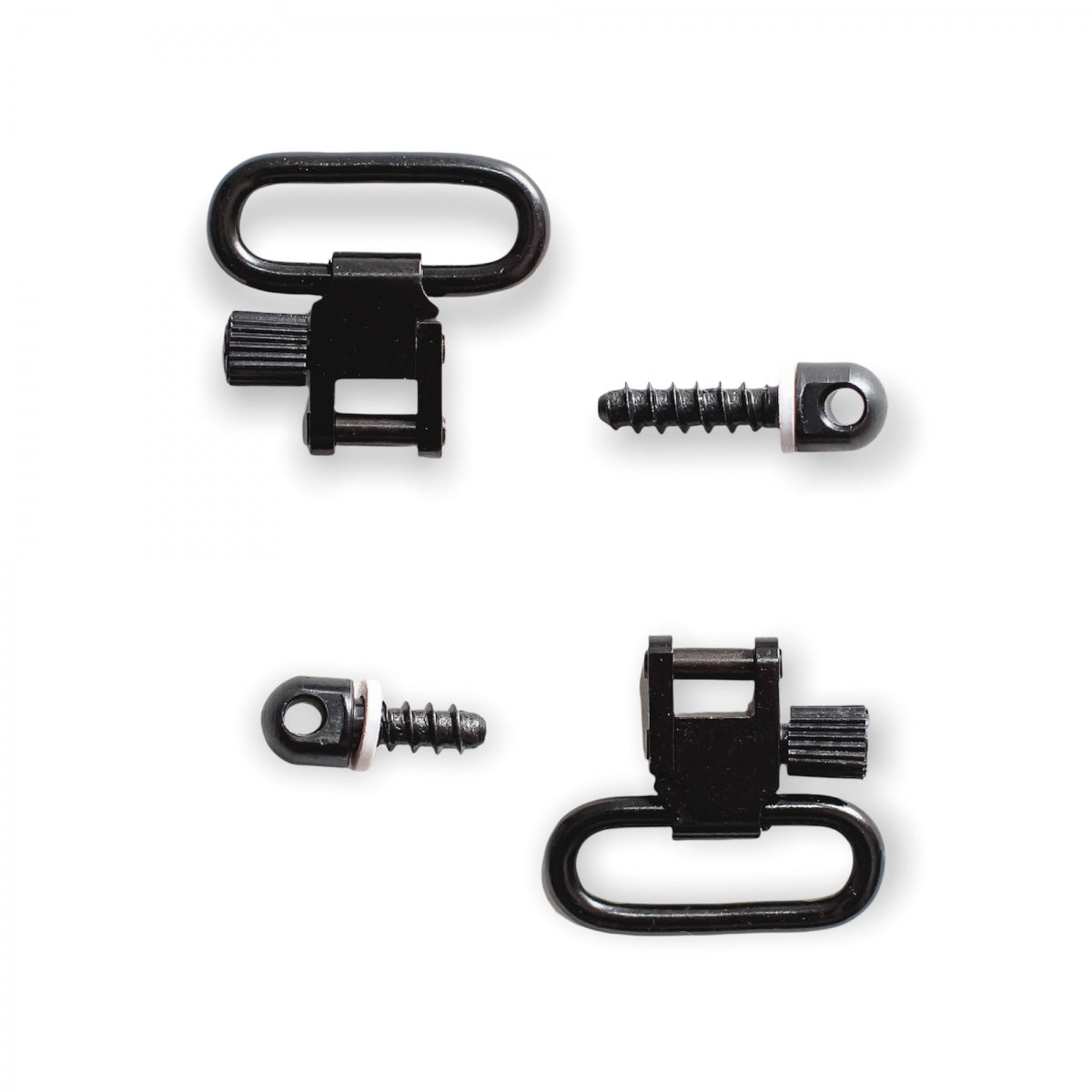 Shotgun Swivel komplekts ar koka skrūvēm Huntera H-1003