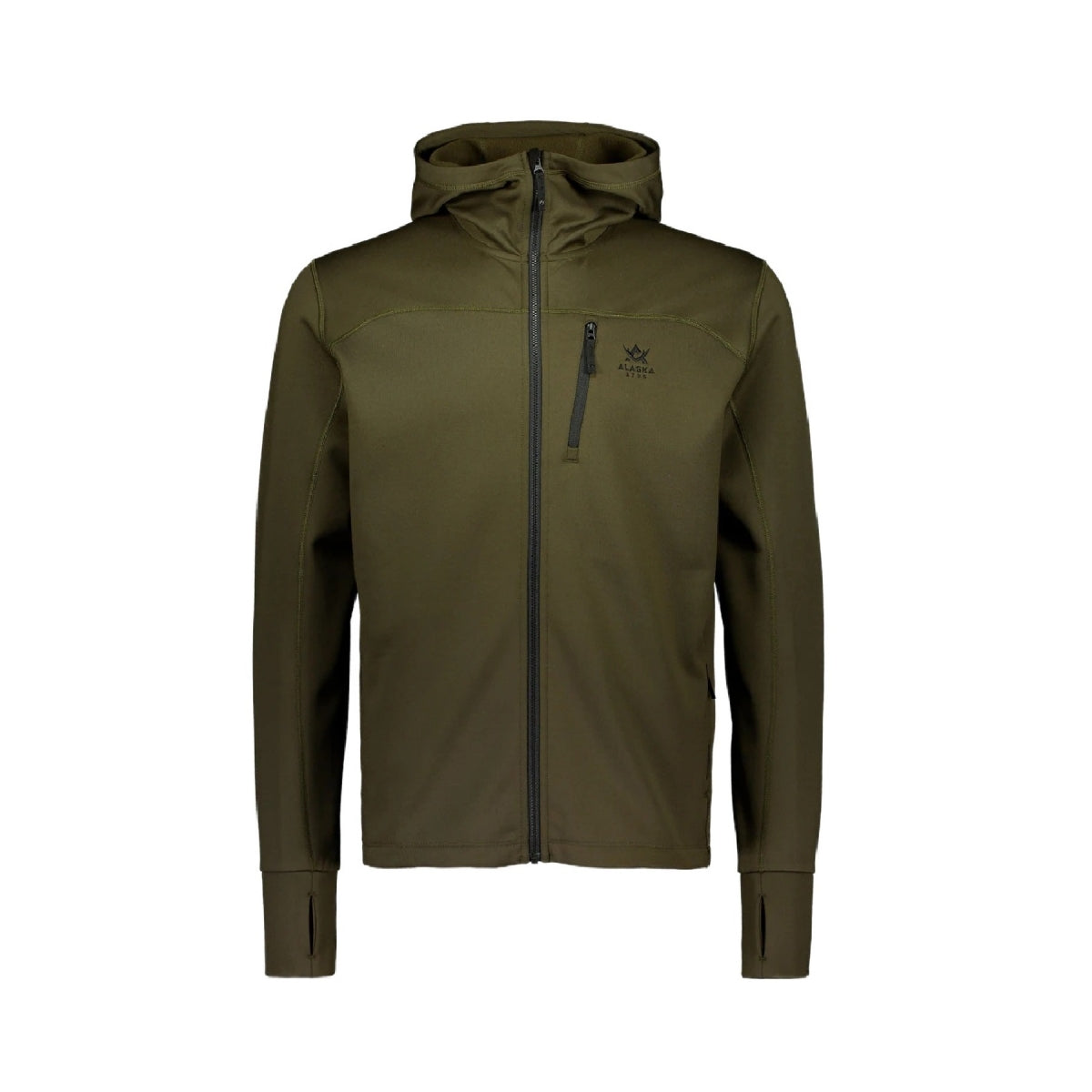 Jaka ALASKA ThermoDry Ms Hoodie, Meža zaļa
