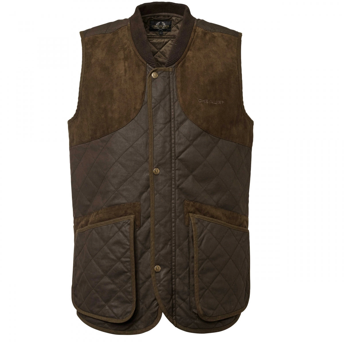 Veste Chevalier Vintage Shooting Leather, Brūna