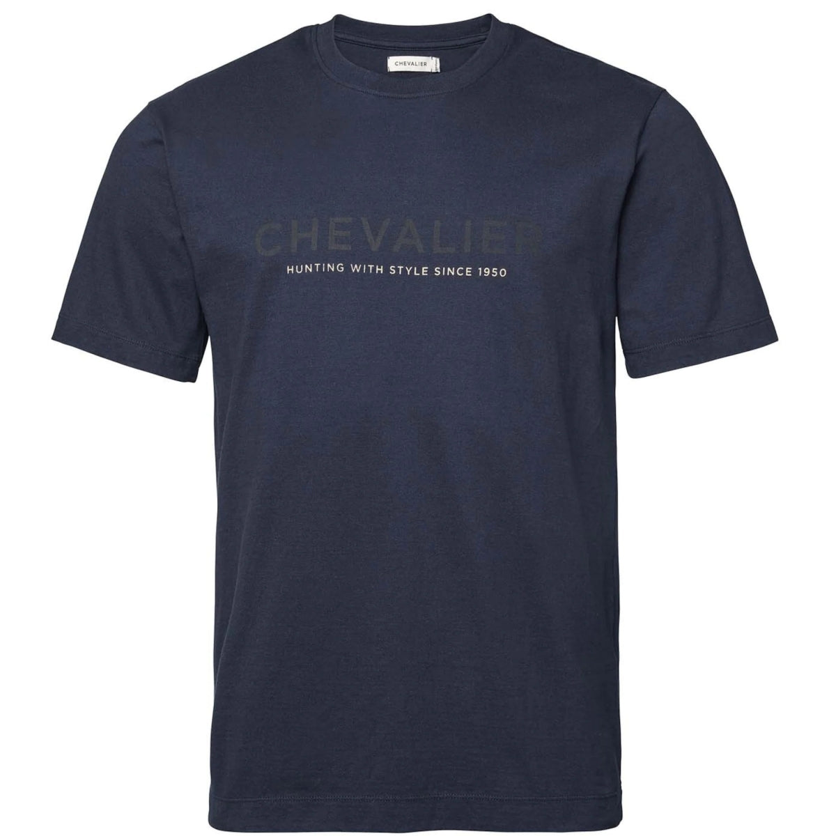 T-krekls Chevalier Logo, Vētraini zils
