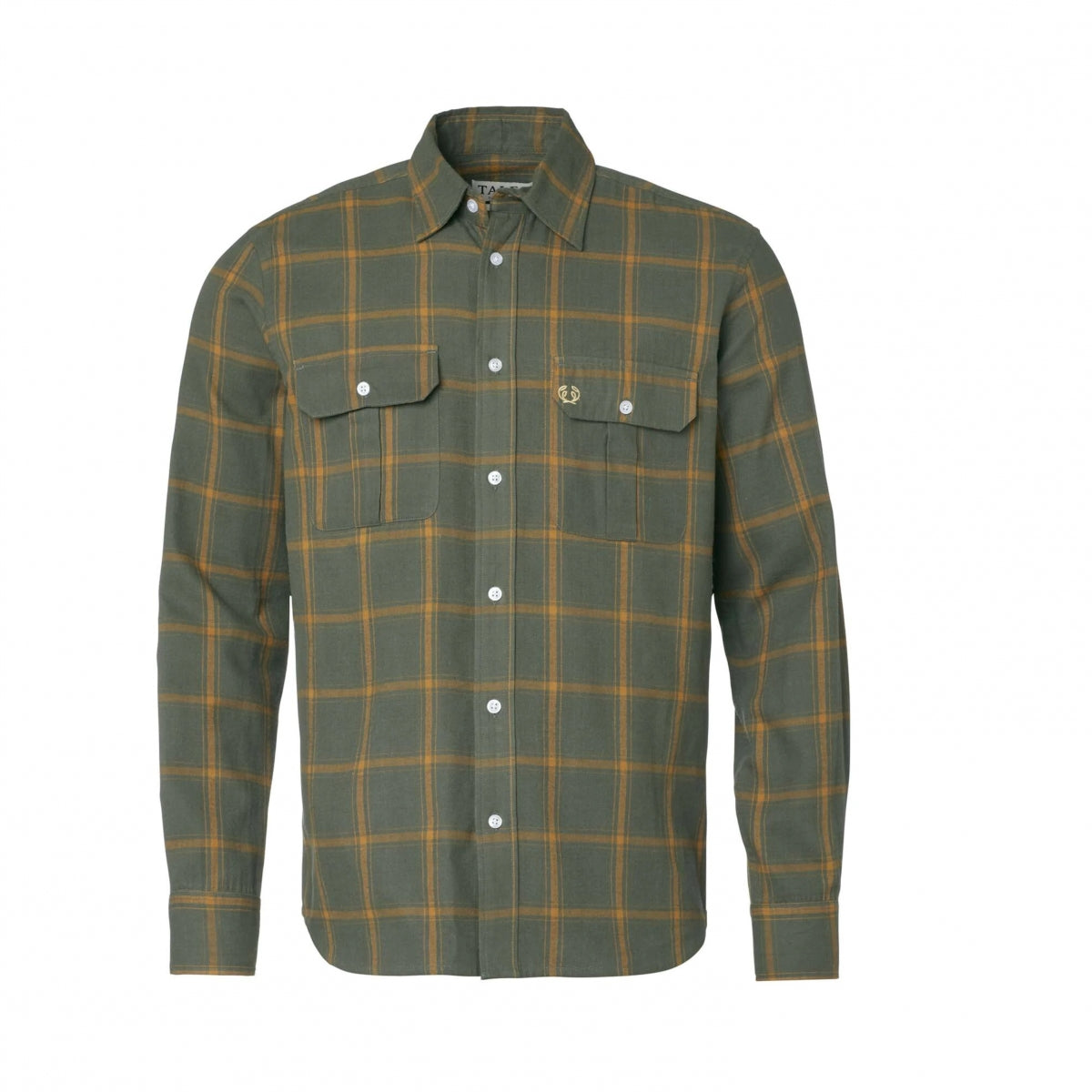 Krekls CHEVALIER Hawk Flannel, Lapu zaļš