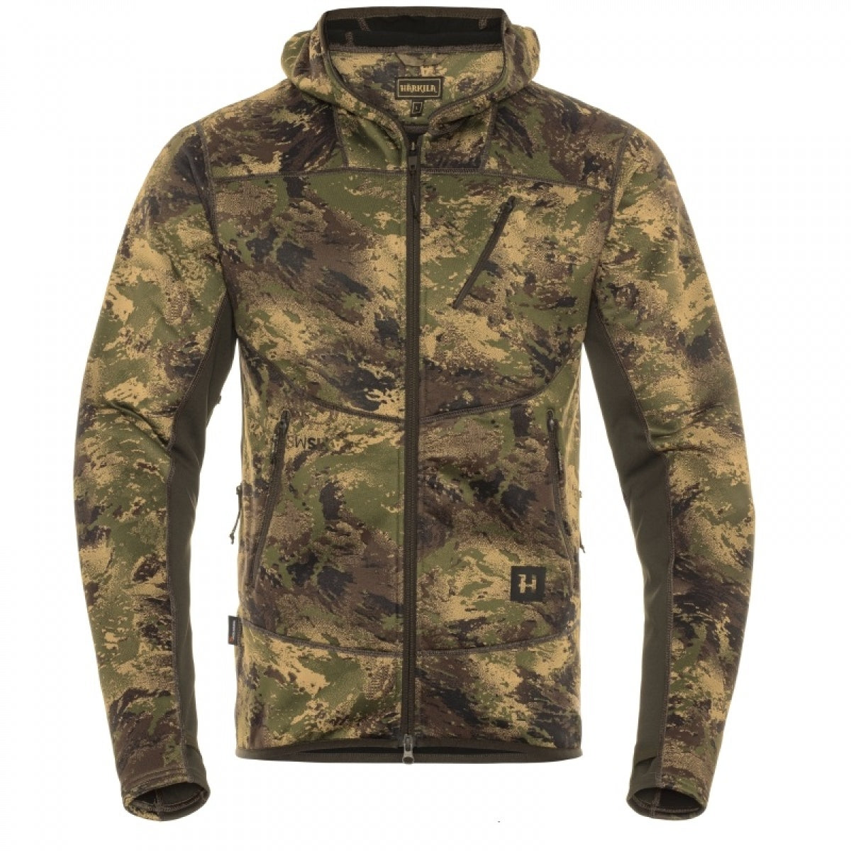 Flīsa jaka Harkila Deer Stalker camo WSP AXIS MSP®Forest, Zaļa