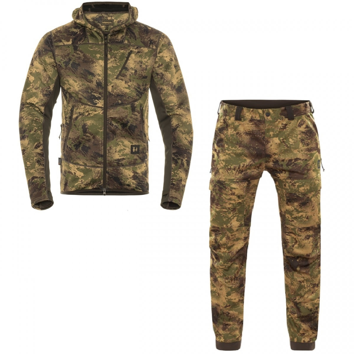 Medību tērps Harkila Deer Stalker camo Axis MSP®, Meža zaļš