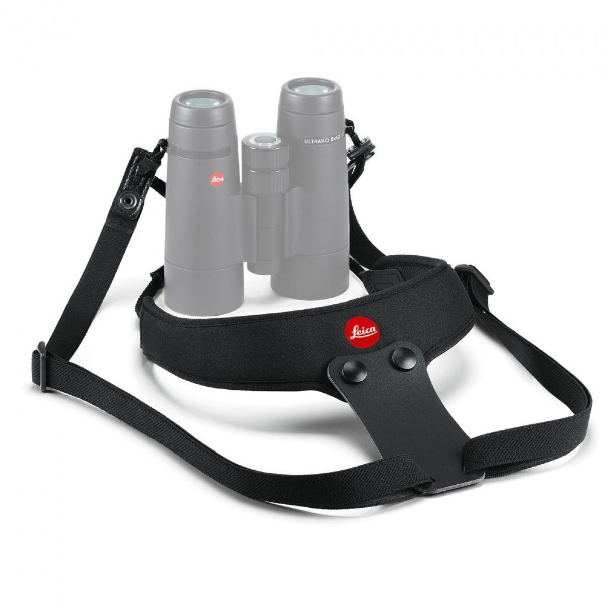 Binokļu siksna Leica neoprene Sport, Melns