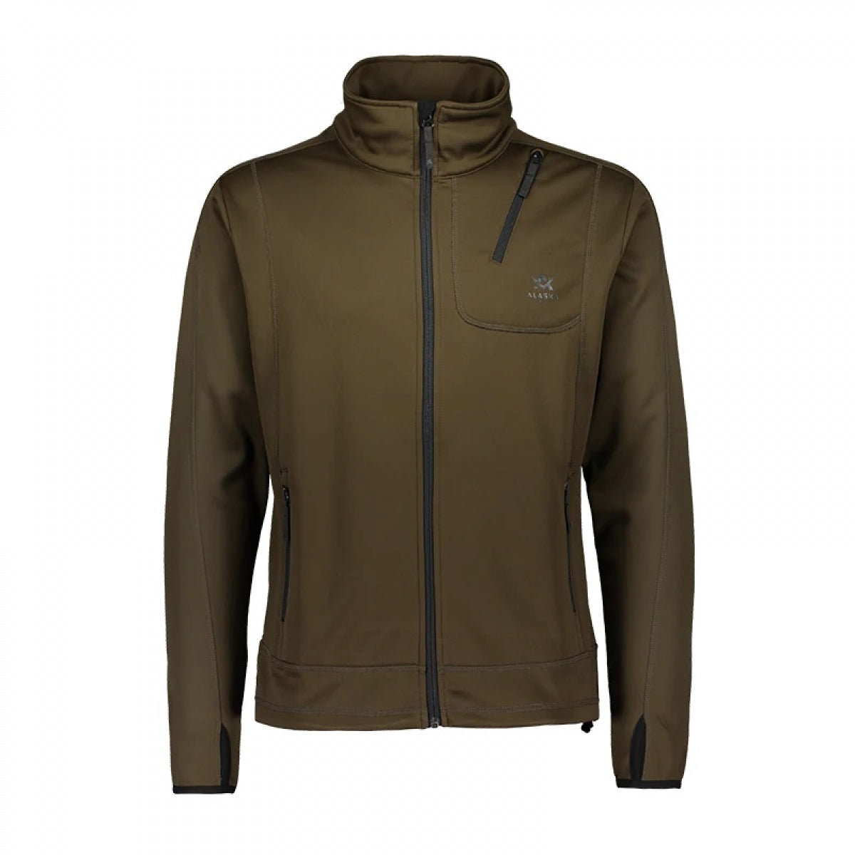 Flīsa jaka ALASKA Juneau Powerfleece, Brūna