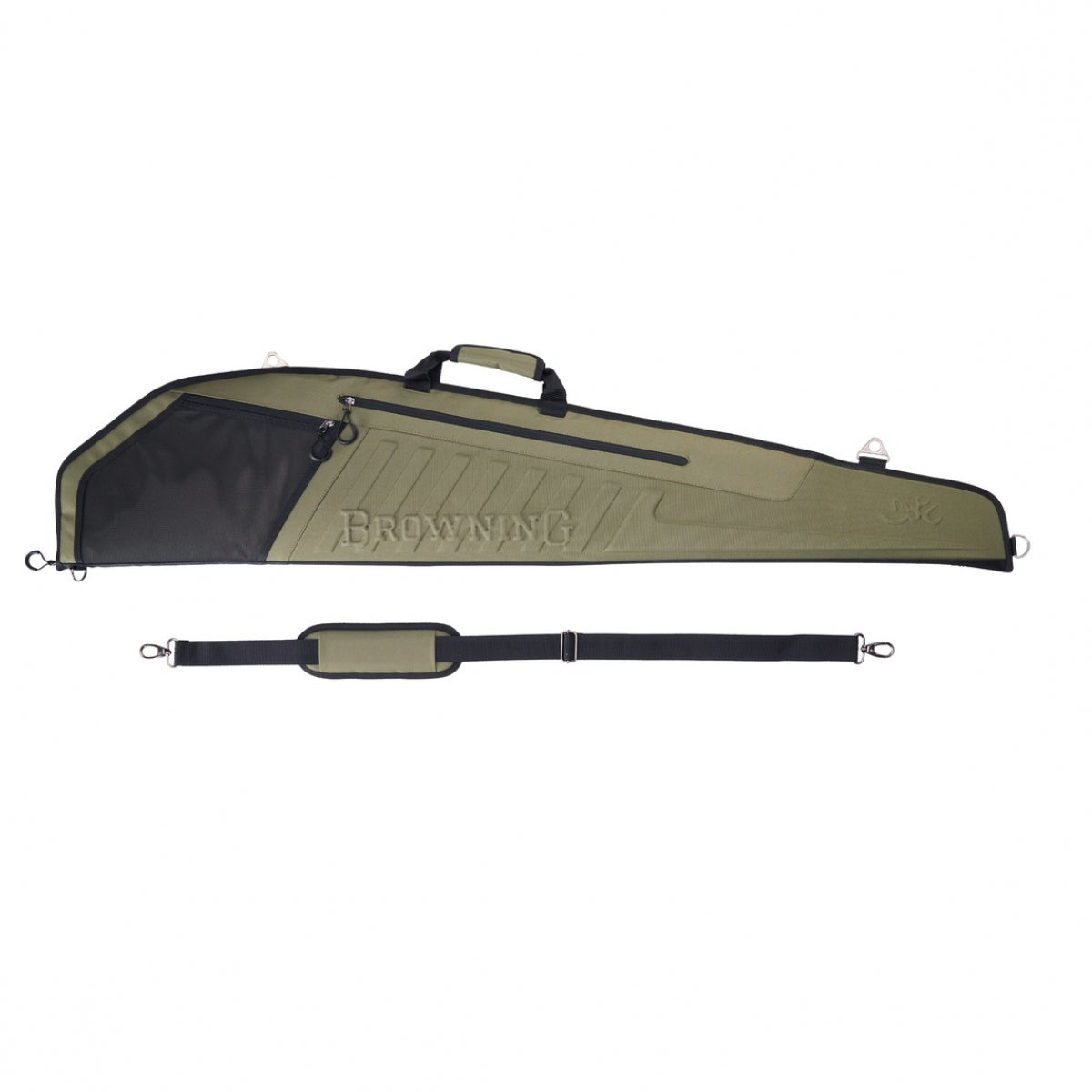 Ieroču soma BROWNING Flex Nitro 134cm, Zaļa/Melna