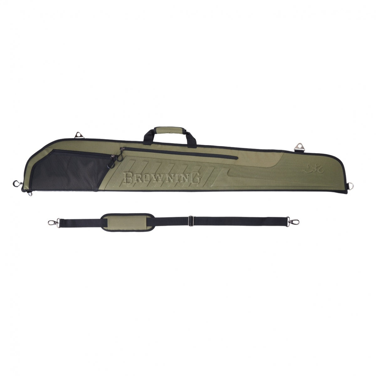 Mīkstais futrālis BROWNING Flex Nitro 136cm 1412253653, Zaļš/Melns