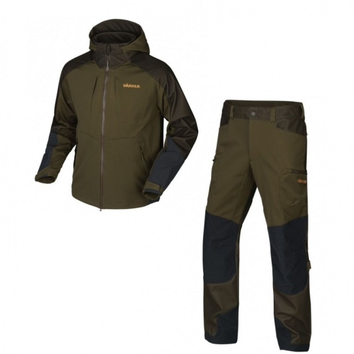 Komplekts Harkila Mountain Hunter Hybrid, Vītolu zaļš