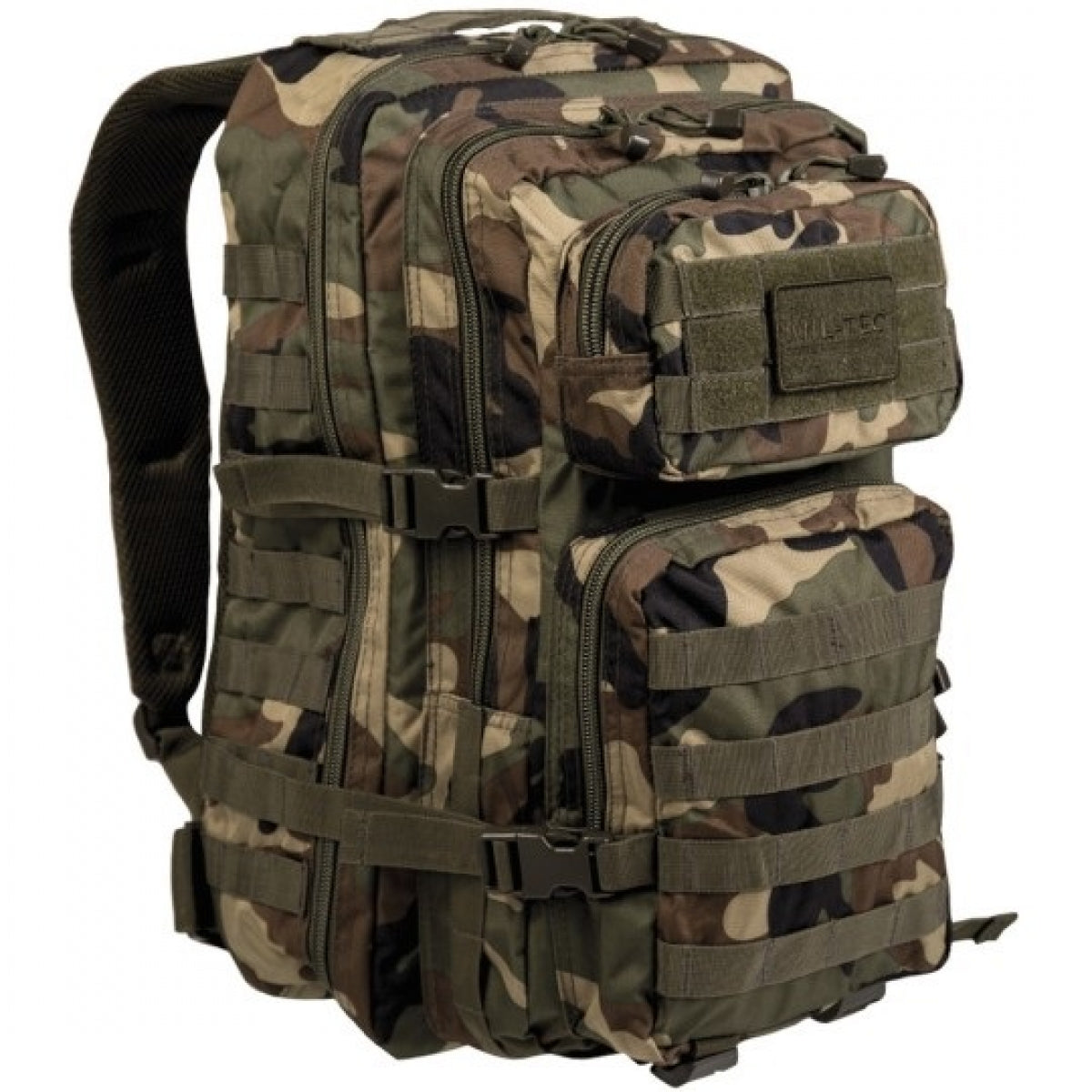 Mugursoma Mil-Tec Assault Pack 36 L, Woodlan