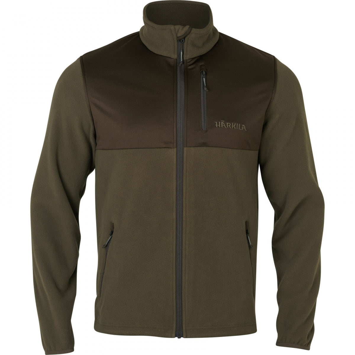 Flīsa jaka HARKILA Steinn fleece Light Willow, Zaļa