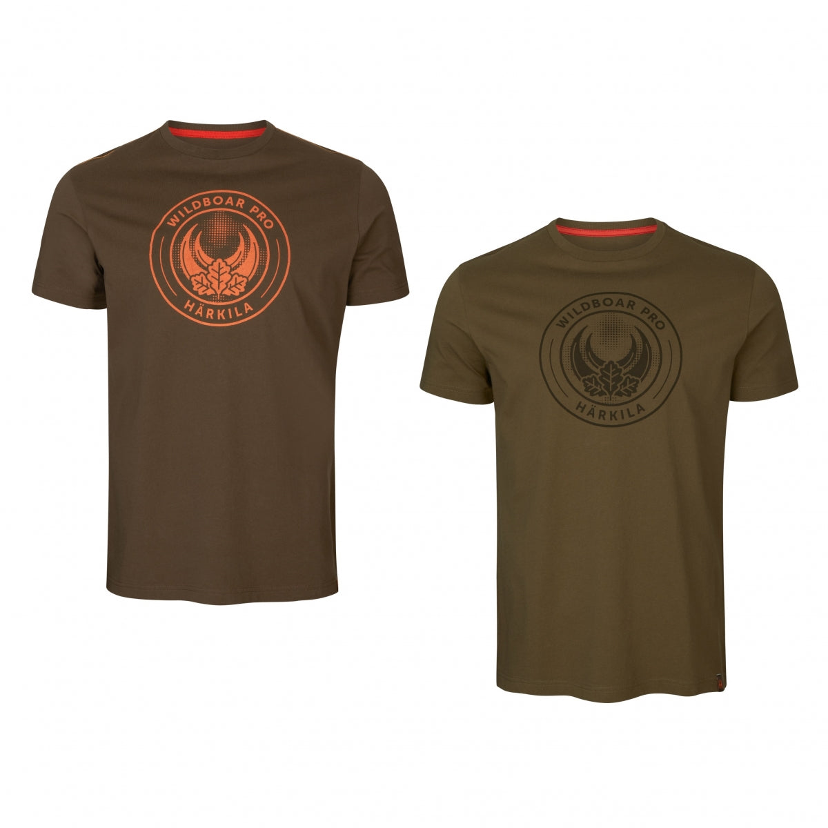 T-krekls HARKILA Wildboar Pro S/S 2 gab., Gaiši vītolu zaļš/Brūns