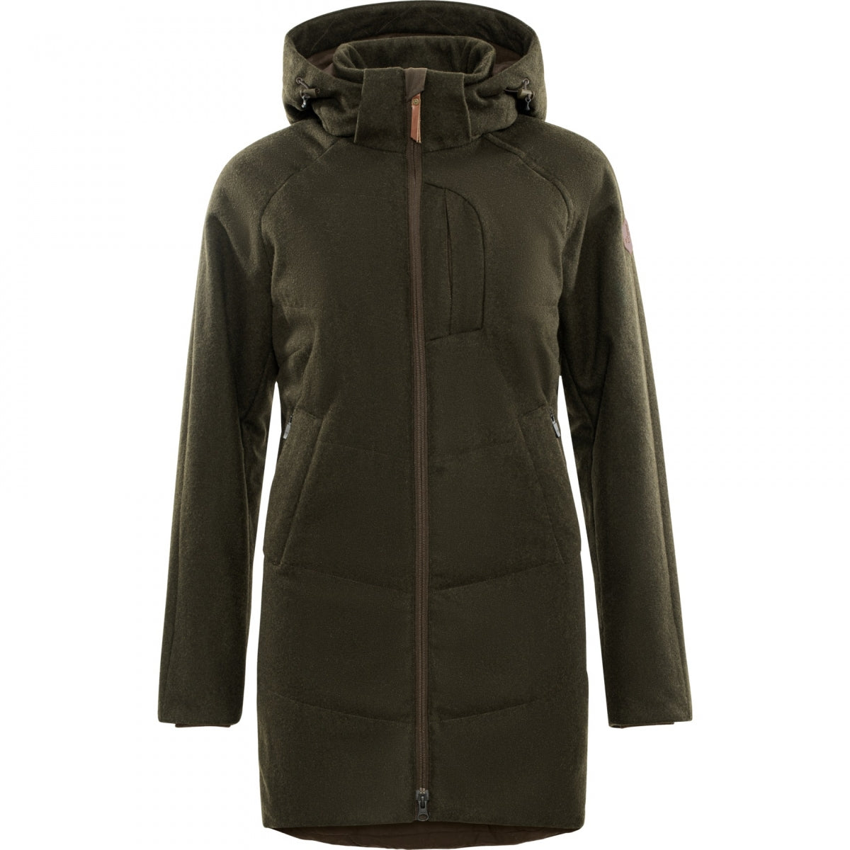 Female jacket HARKILA Metso winter (Willow green)