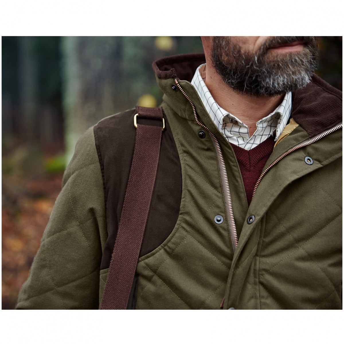 Jacket Harkila Westfield quilted, Willow green