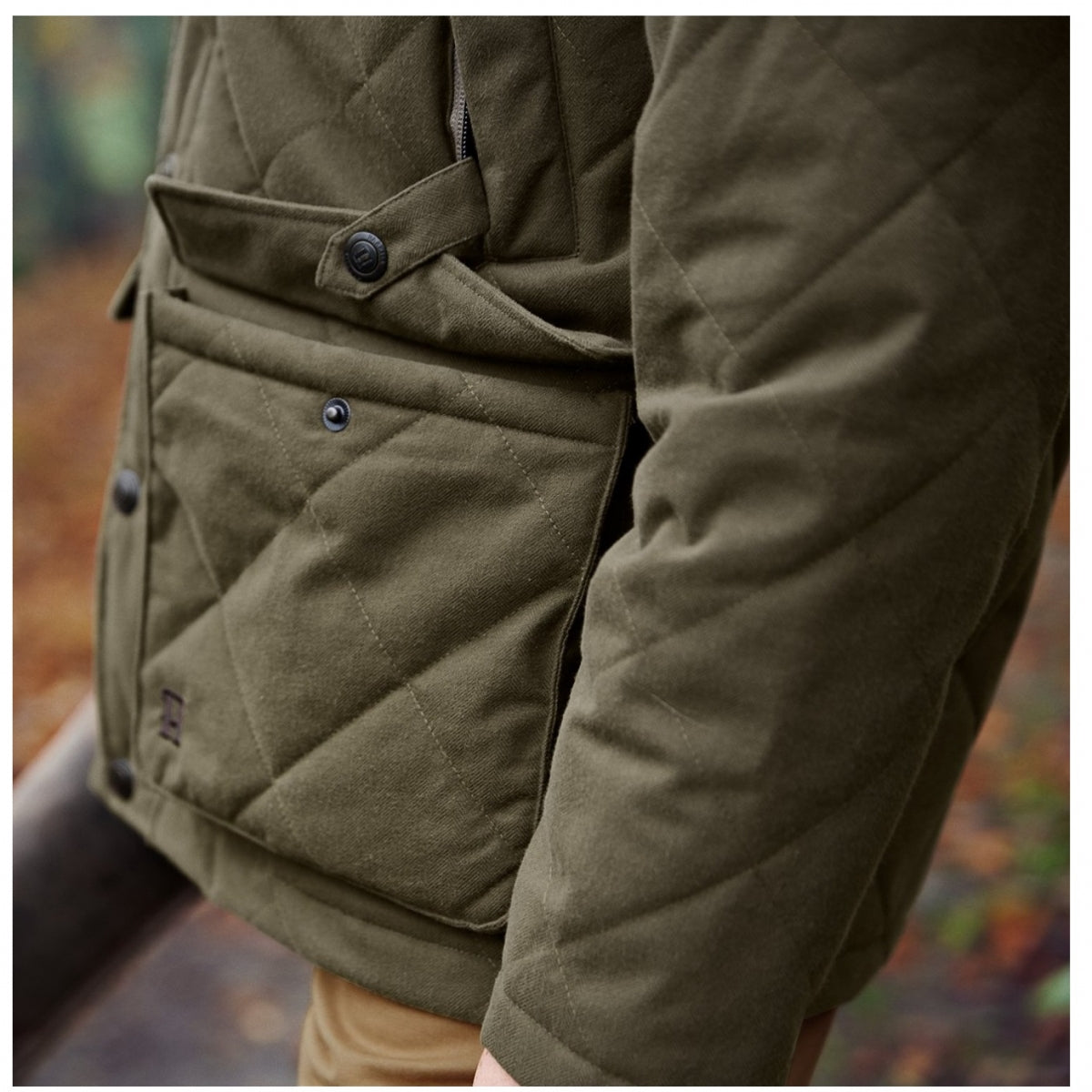 Jacket Harkila Westfield quilted, Willow green