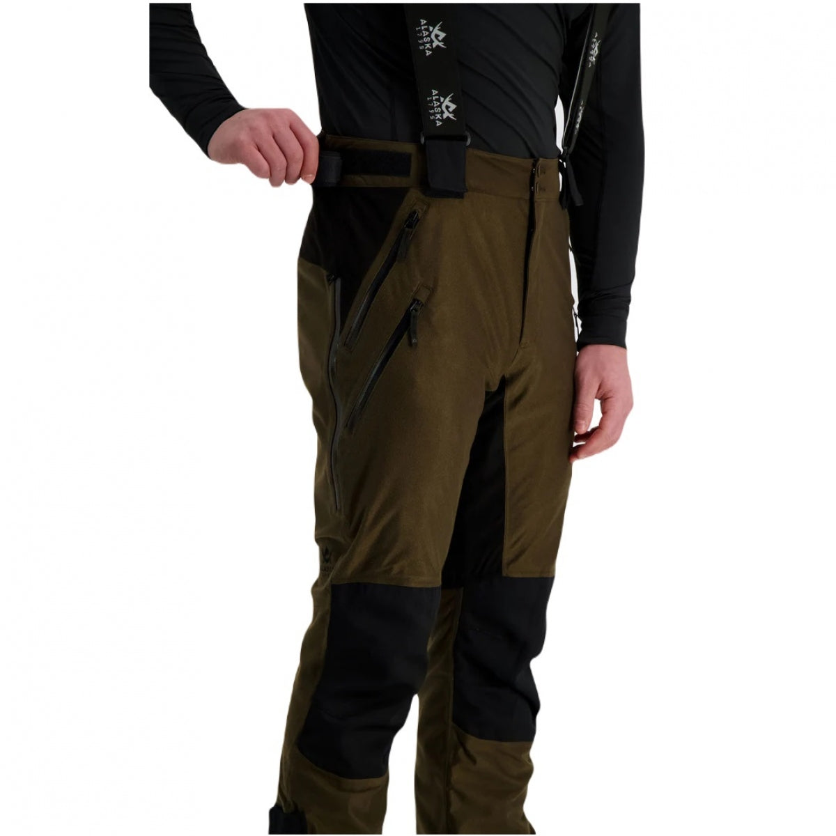 Trousers ALASKA Predator, Brown/Black