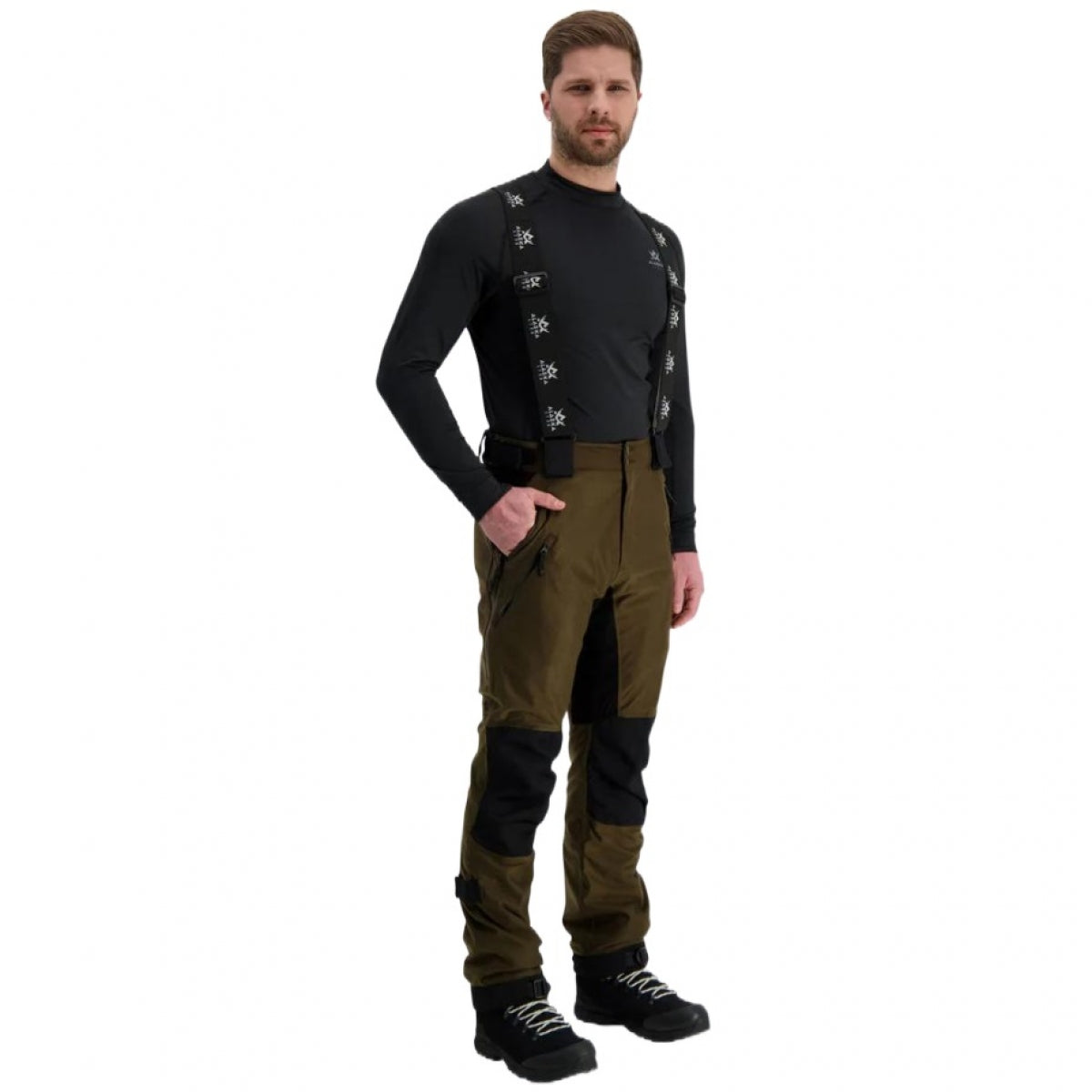 Trousers ALASKA Predator, Brown/Black