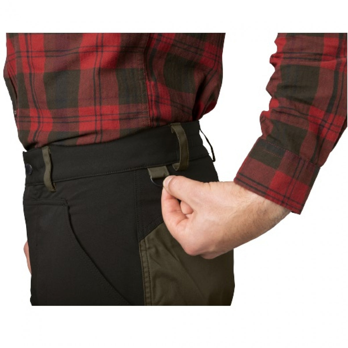 Trousers Seeland Elm Bukser, Grizzly brown/Meteorite