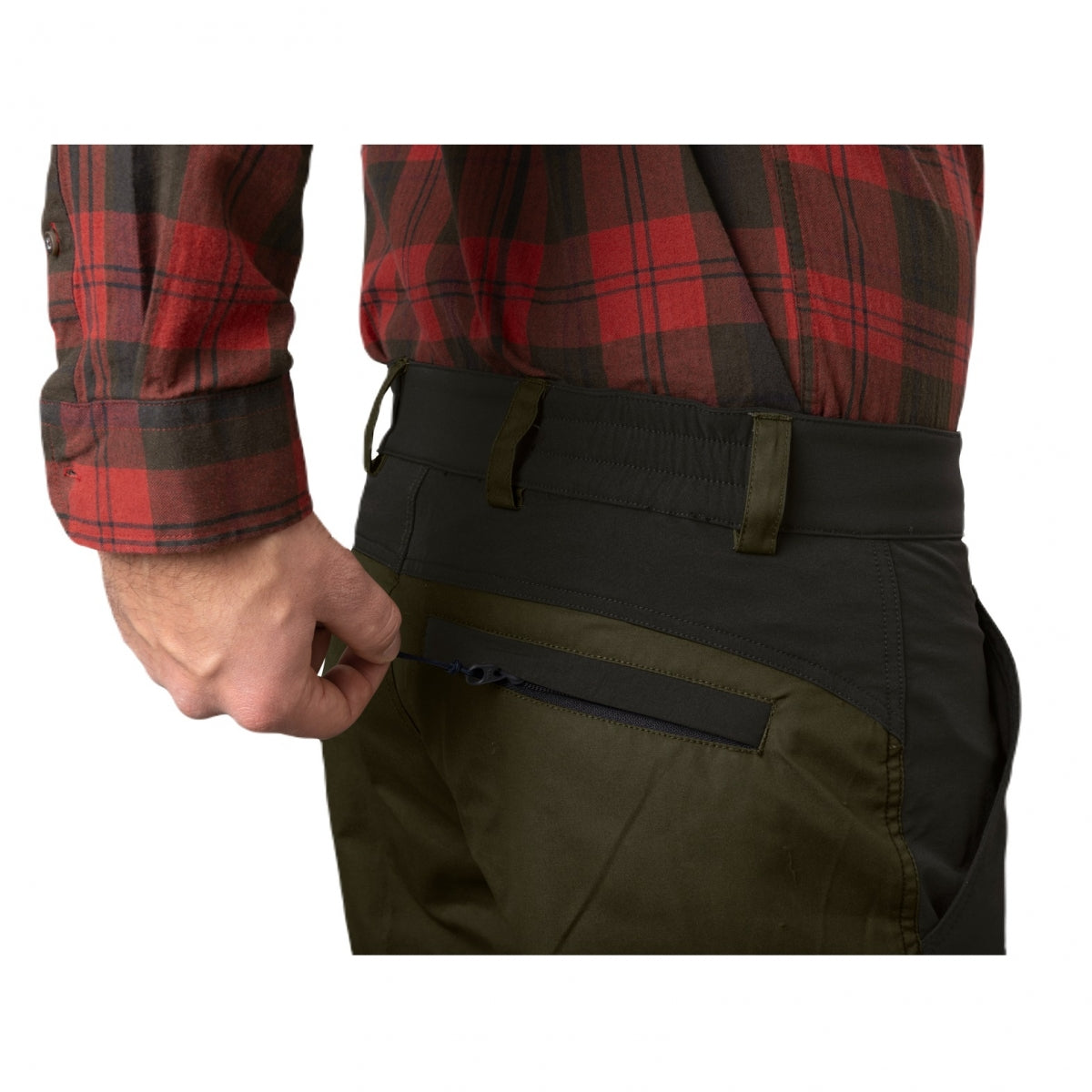 Trousers Seeland Elm Bukser, Grizzly brown/Meteorite
