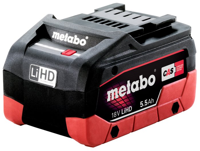 Metabo LiHD 18 V 5.5 Ah Rechargeable Battery