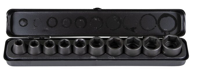 Hikoki 1/2" Drive Impact Socket Set