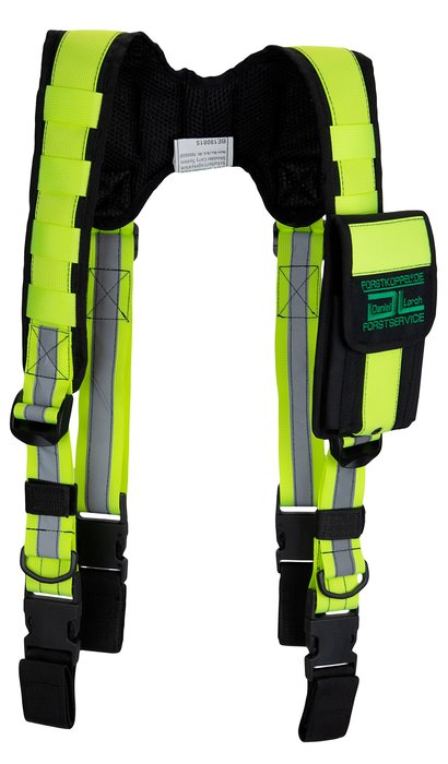 Forstkoppel shoulder carrying system with smartphone pocket