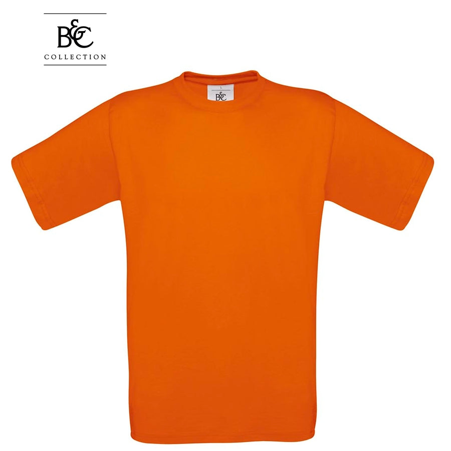 T-krekls ar īsām piedurknēm B&C Exact 190, Oranžs