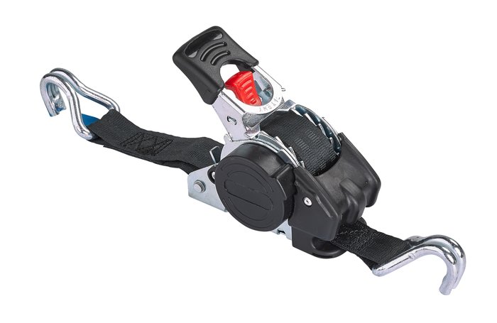 Automatic lashing strap 300 kg with S-hooks
