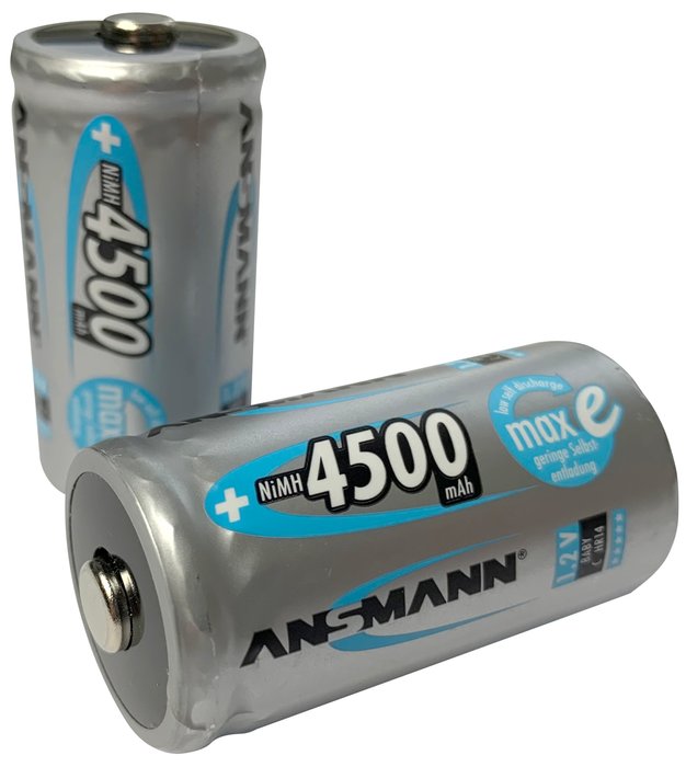 6 x 1.2 V NiMH Batteries 4500 mAh