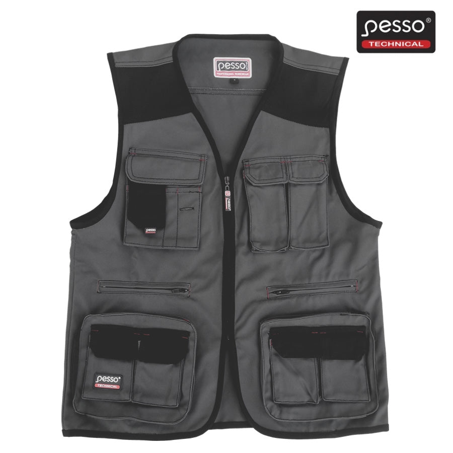 Veste Pesso Canvas DICP, Pelēka