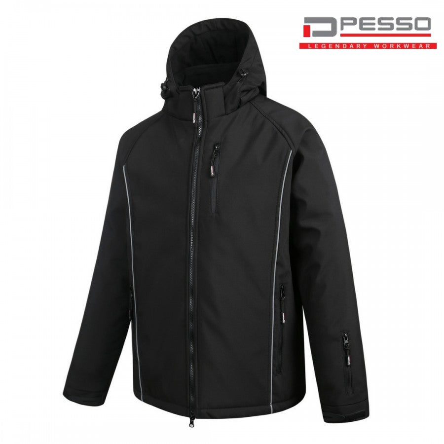 Jaka SoftShell Winter Pesso Otava, Melna