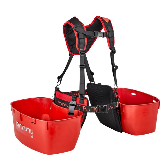 Pottiputki comfort plant carrying system for container plants