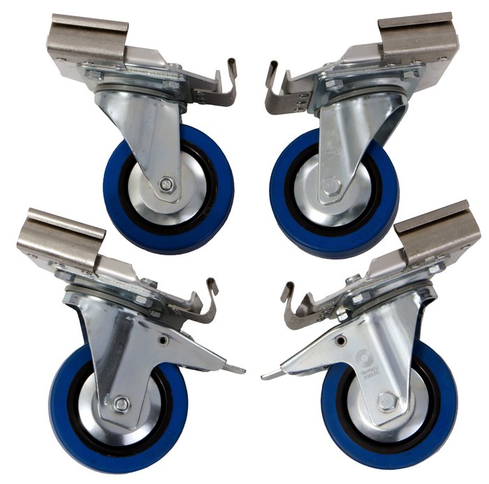 Alutec Castor Set for Alubox Comfort