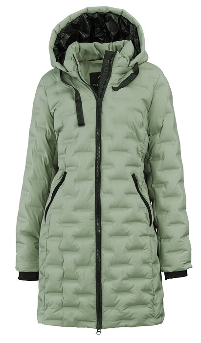 Blue Flame Quilted Coat