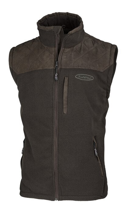 Hubertus Fleece Waistcoat with Trim