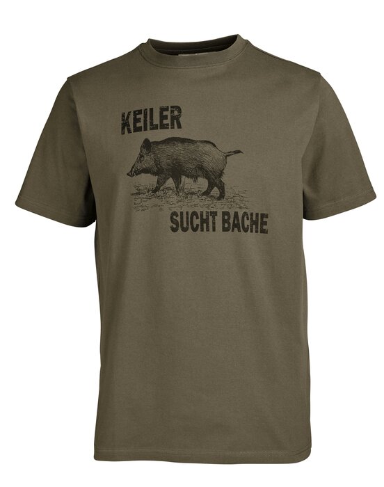 Hubertus Keiler sucht Bache Men's T-Shirt