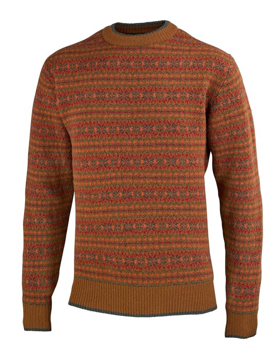 Laksen Multi-Coloured Jacquard Pullover