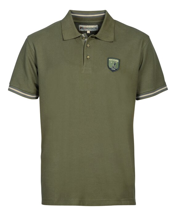 Percussion Embroidered Polo Shirt